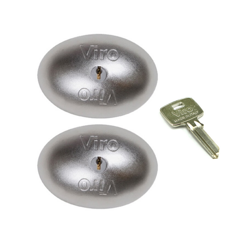 VIRO Van Lock Pair - Keyed Alike-LOCK-VIRO SpA-Keys, Residential, Type_Viro Keys, Viro Keys, Viro Locks-Keyline Store-Automotive Industry-Keyline USA-Locksmith-Automotive Dealers